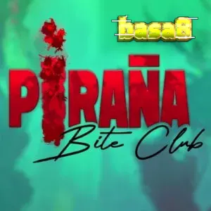 Piranha Bite Club স্লট গেমের জলজ হরর থিম এবং সুইমার রিল ইন্টারফেসের একটি দৃশ্য